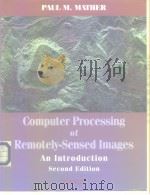 Computer Processing of Remotely-Sensed Images An Introduction Second Edition（ PDF版）
