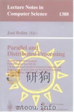 Parallel and Distributed Processing 1998     PDF电子版封面  3540643591   