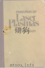 Principles of laser Plasmas.1976.     PDF电子版封面     