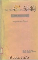 1962 PGMTT NATIONAL SYMPOSIUM——10th Anniversary     PDF电子版封面     