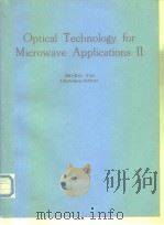 Optical Technology for Microwave Applications II     PDF电子版封面  0892525800   