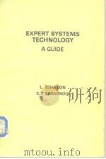 Expert Systems Technology A Guiee     PDF电子版封面  0856264466  L JOHNSON E.T.KERAVNOU 