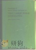 Proceedings of Second Caltech Conference on  VERY LARGE SCALE INTEGRATION     PDF电子版封面    Charles L.Seitz 