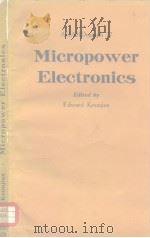 MICROPOWER ELECTRONICS     PDF电子版封面     