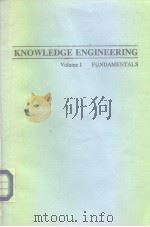 KNOWLEDGE ENGINEERING Volume I FUNDAMENTALS     PDF电子版封面  0070003556   