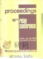Papers 18th relay conterence     PDF电子版封面     