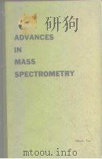 Mass spectrometry conference oxford.1961.     PDF电子版封面     