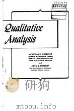 Semimiero Qualitative Organic Arganiysis     PDF电子版封面    N.D.Cheronic 