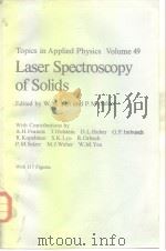 Laser spectrocopy of solids.1981     PDF电子版封面     