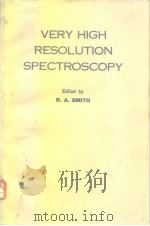 Very High resolution spectroscopy. 1976（ PDF版）