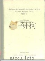 JAPANESE MINIATURE ELECTRONIC COMPONENTS DATA 1966-7     PDF电子版封面     