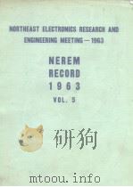 NEREM record 1963     PDF电子版封面     
