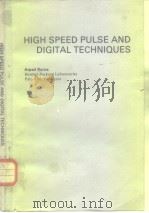 HITH SPEED PULSE AND DIGITAL TECHNIQUES     PDF电子版封面     