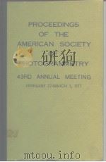 Proceedings of the american society of photogrammetry 43d annual meeting.1977.     PDF电子版封面     