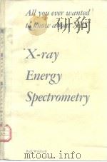 X-Ray Energy Spectrometry     PDF电子版封面     