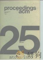 Preceedings of the ACM.Vol.1.     PDF电子版封面     