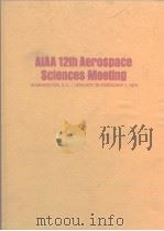 AIAA 12th aerospace sciences meeting.vol.3.1974     PDF电子版封面     
