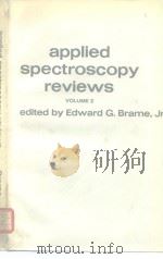 Applied Spectroscopy Reviews Volume 2（ PDF版）