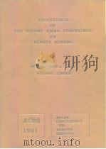 Proceedings of the second asian conferencer on remote sensing.1981.     PDF电子版封面     