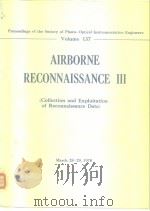 Airborne reconnaissance lll (collection and oxploitation of reconnaissance data).1978     PDF电子版封面     