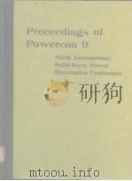 PROCEEDINGS of Powercon 9     PDF电子版封面     
