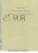 IEEE Power Electronics Specialists Conference PESC '82 Record     PDF电子版封面     