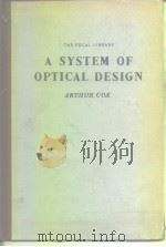 A System of Optieal dsign     PDF电子版封面    CEX，Arthur 