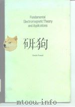 Fundamental Electromagnetic Theory and Applications（1986年 PDF版）