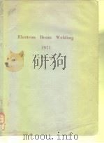 Electron Beam Welding 1971     PDF电子版封面     