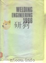 WELDING ENGINEERING 1966     PDF电子版封面     