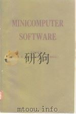 Minicomputer Software 1976     PDF电子版封面     