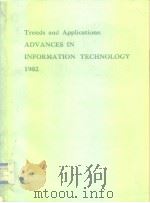 trends and applications advances in information technologu 1982     PDF电子版封面     