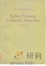 5th annual symosium on machine processing of remotely sensed data.1979.     PDF电子版封面     