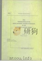 1962 Transactions of 9th natial vacuum symposum of the american vacuum sciety     PDF电子版封面     