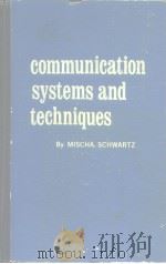COMMUNICATION SYSTEMS AND TECHNIQUES     PDF电子版封面     