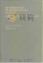 An introduction to microcomputers.v.2:Some real microprocessors.1978.     PDF电子版封面     