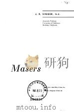 Masers     PDF电子版封面    J.R.SINGER 