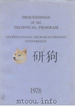 International microelectronics conference 1978     PDF电子版封面     