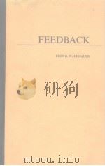 FEEDBACK     PDF电子版封面    FRED D.WALDHAUER 