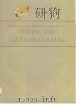 IERE golden jubiee conference on video and data recording.1976.     PDF电子版封面     
