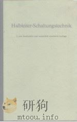 Halbleiter-Schaltungstechnik     PDF电子版封面  3540052852   