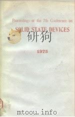 Proceedings of the 7th conference on solid state devices 1975     PDF电子版封面     