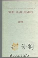Proceedings of the 8th conference devices 1976     PDF电子版封面     