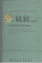 Net theory and applications.1980.     PDF电子版封面  0387100016   
