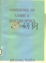 CONFERENCE ON LASERS & ELECTRO-OPTICS 1986（ PDF版）