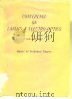 CONFERENCE ON LASERS & ELECTRO-OPTICS 1982（ PDF版）