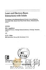 Laser and ekectron-beam interactions withsolids:18-19 1981     PDF电子版封面  0444006931   