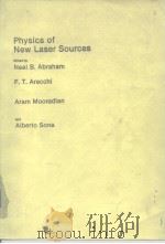 Physics of new laser sources.1985.     PDF电子版封面     