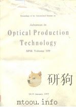 Optical Production Technology  SPIE Volume 109     PDF电子版封面  0892521368   