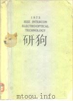 1973 IEEE intercon electro-optical technology.v.5.     PDF电子版封面     